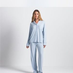 SKIMS women’s Light Blue Pajama Set